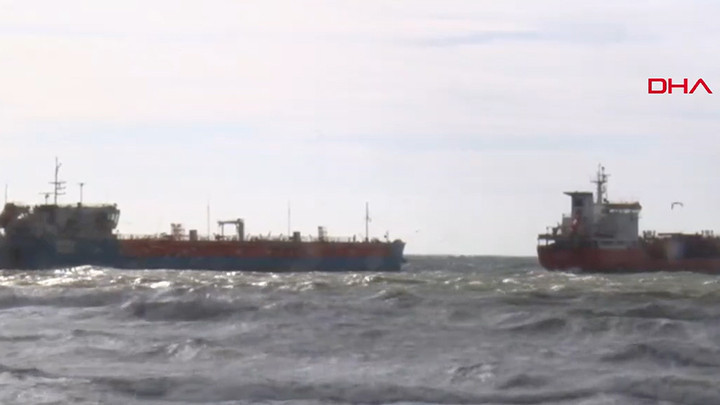 Son dakika... Bakırköy açıklarında iki tankerden acil durum çağrısı yapıldı! Ekipler sevk edildi