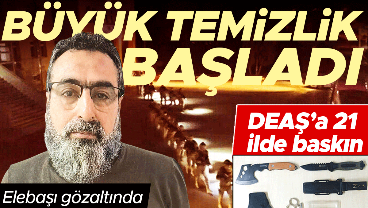 DEAŞ’a şafak operasyonu