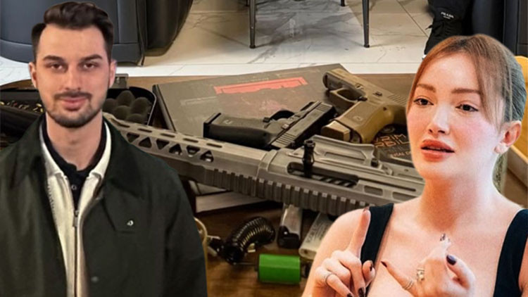 Silahlı fotoğrafla tehdit! 'Elektronik kelepçe takılsın'