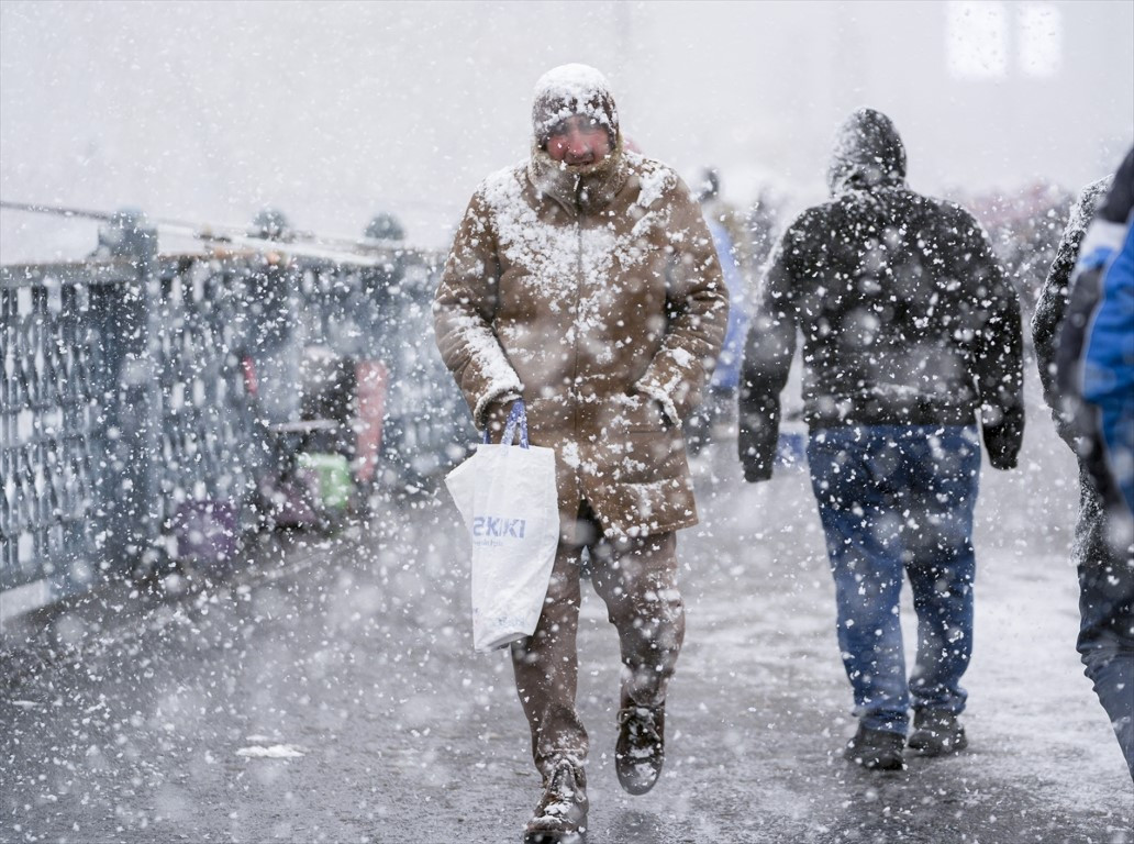  Lapa lapa yağdı, her yer beyaza büründü