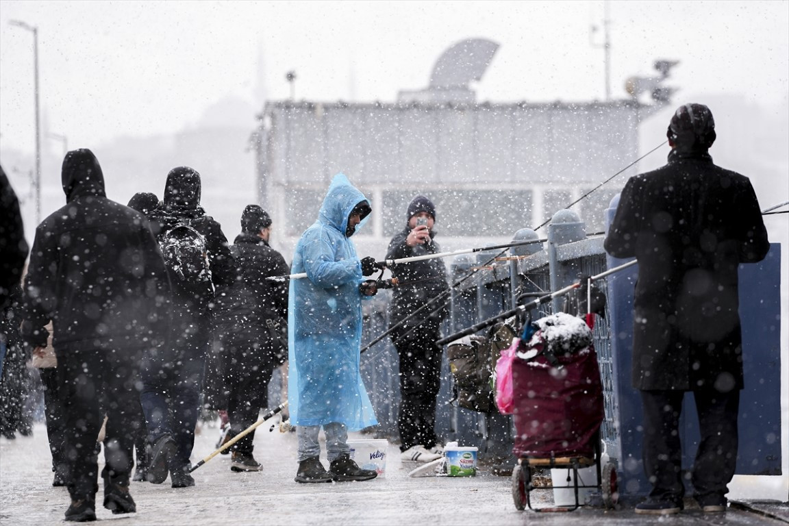  Lapa lapa yağdı, her yer beyaza büründü