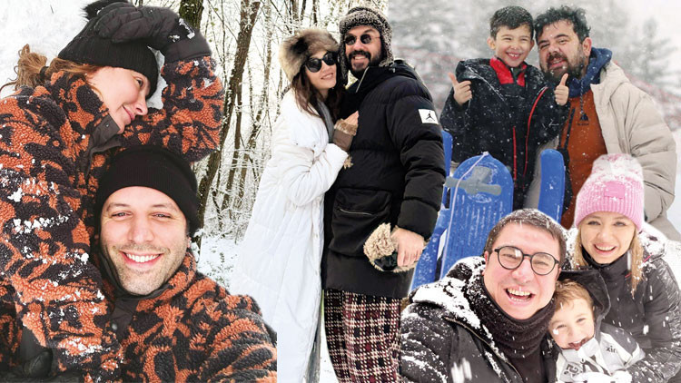 Kar yağdı böyle oldu!