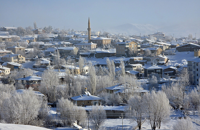 Türkiyenin en soğuk yeri oldu O ilçe eksi 39.7 dereceyi gördü Türkiyenin en soğuk yeri oldu O ilçe eksi 39.7 dereceyi gördü