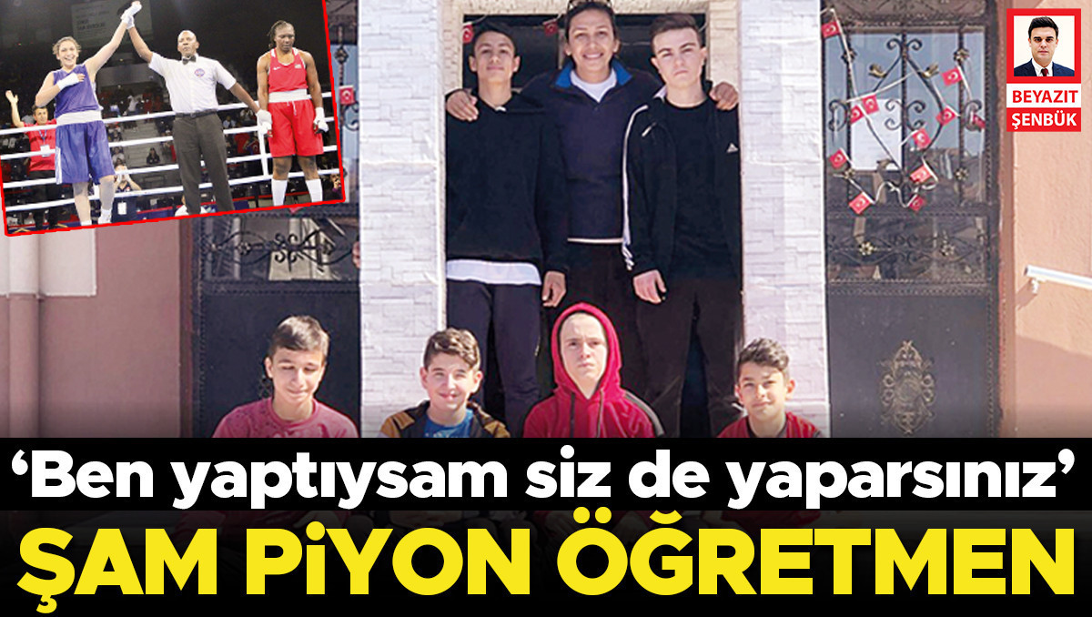 Şampiyon öğretmen