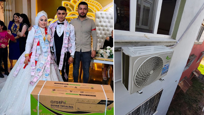Adana'daki düğünde takı yerine sürpriz hediye: Gören şaşırdı! 'En az altın kadar değerli'