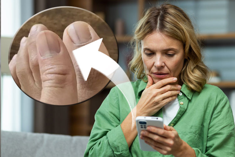 Tırnaklarının fotoğrafını gören herkes 'Hemen doktora git' dedi! Bu uyarının sebebi neydi?