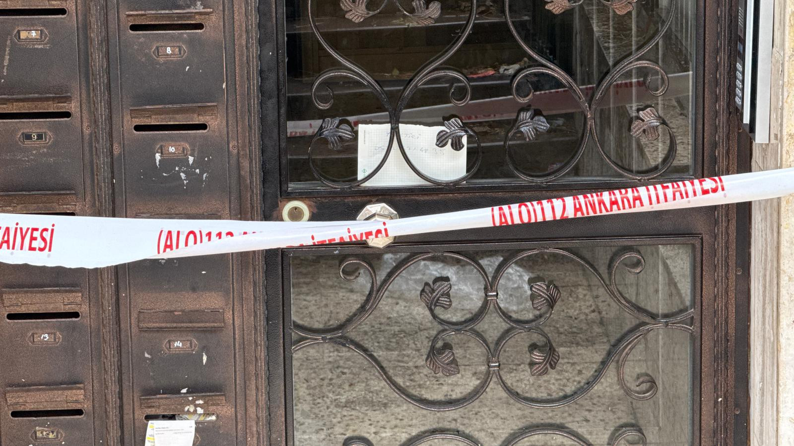 Ankara'da 5 katlı bina çökme tehlikesiyle tahliye edildi