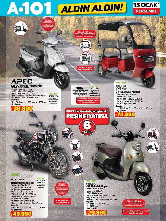 SATIŞTA A101 ALDIN ALDIN KATALOĞU 15 OCAK 2026 BROŞÜRÜ (YENİ TAM LİSTE) || A101 aktüel ürünler afişi bu hafta neler sunuyor A101 indirim broşürü ile fondü makinesi, buharlı kırışıklık giderici, dijital piyano, ambiyans ışık ve tabureli dijital bateri seti raflarda