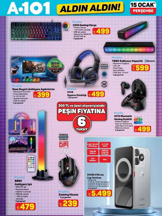 SATIŞTA A101 ALDIN ALDIN KATALOĞU 15 OCAK 2026 BROŞÜRÜ (YENİ TAM LİSTE) || A101 aktüel ürünler afişi bu hafta neler sunuyor A101 indirim broşürü ile fondü makinesi, buharlı kırışıklık giderici, dijital piyano, ambiyans ışık ve tabureli dijital bateri seti raflarda