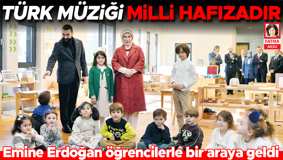 Emine Erdoğan: Türk müziğine can suyu olacaklar