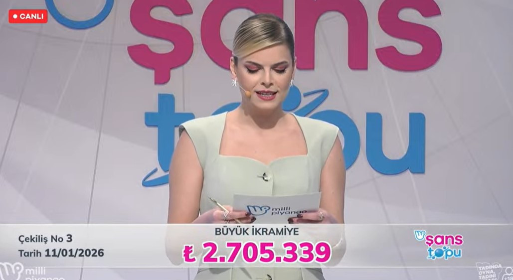 11 OCAK 2026 ŞANS TOPU SONUÇLARI KAZANAN NUMARALAR