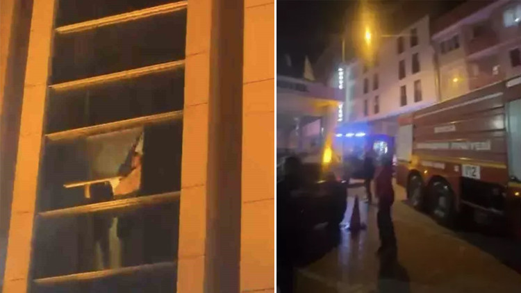 Bursa’da otel yangını… Mahsur kalanlar var