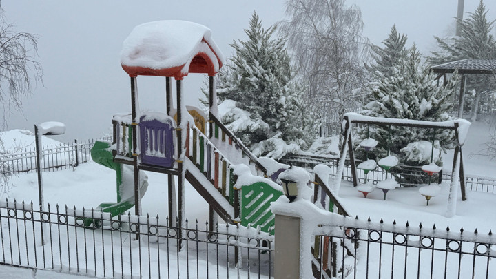 ORDUNUN AKKUŞ İLÇESİNDE EĞİTİME KAR ENGELİ