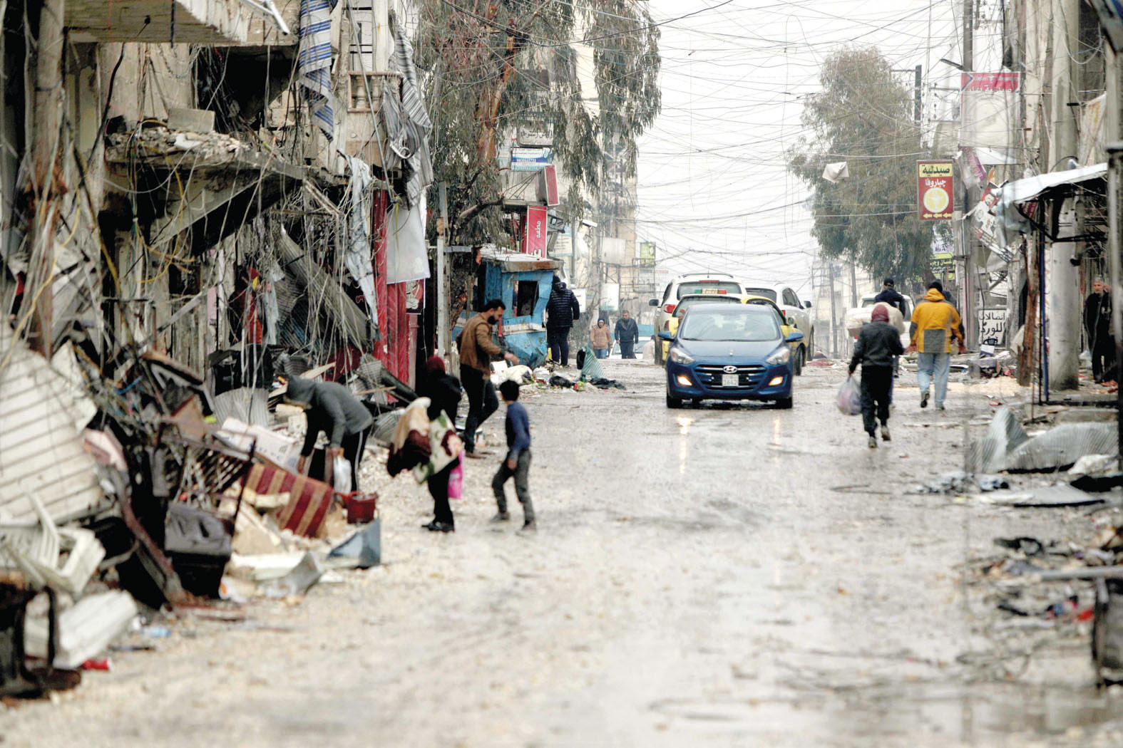 Halep’te son durum.. Mayınlı mahalle