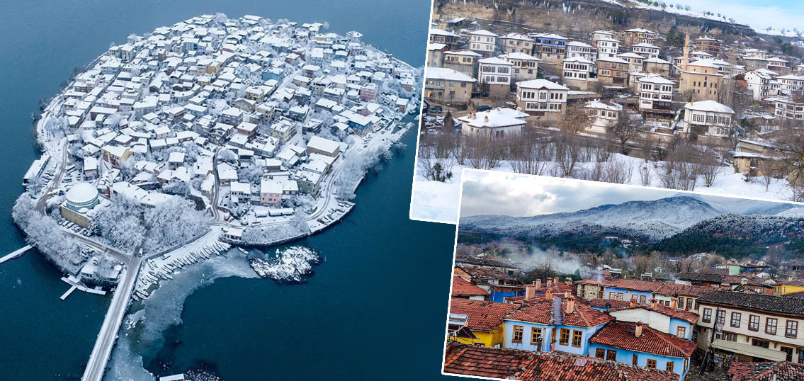 Kışın büyüsüne kapılacağınız 6 köy ve kasaba