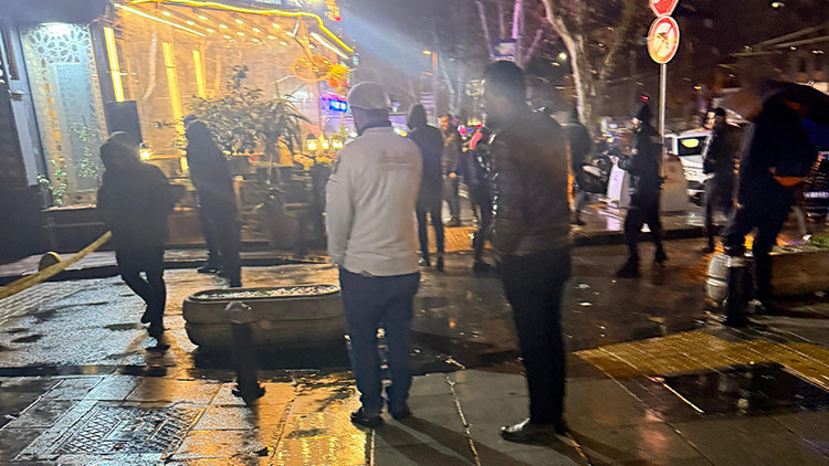 Bina sakini, çıkan tartışmada restorana ateş açtı