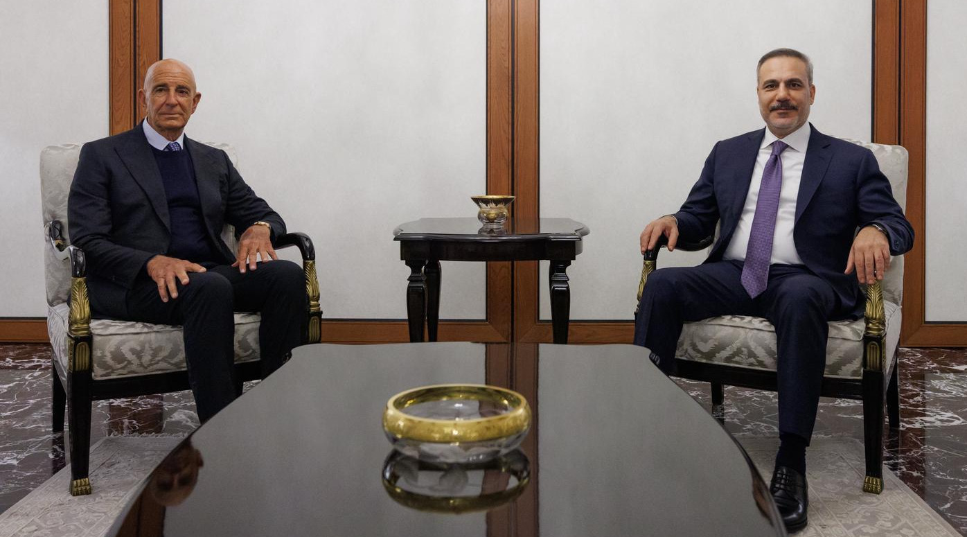 Dışişleri Bakanı Hakan Fidan, ABD'nin Ankara Büyükelçisi Barrack'ı kabul etti