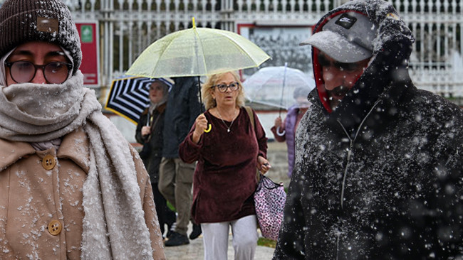 Hava sıcaklıkları değişiyor! İstanbul'a yeniden kar geliyor: Tarih verildi | Meteoroloji'den kuvvetli yağış ve fırtına uyarısı: 8 ilde alarm!