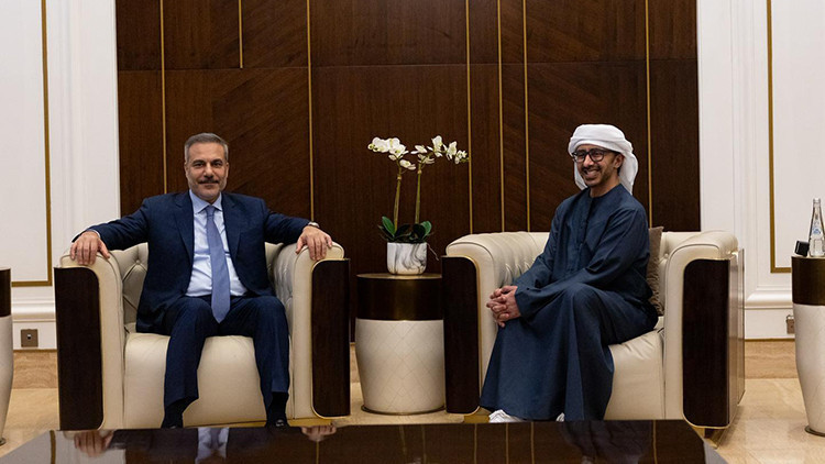 Bakan Fidan, Arap Mevkidaşı Al Nahyan ile görüştü