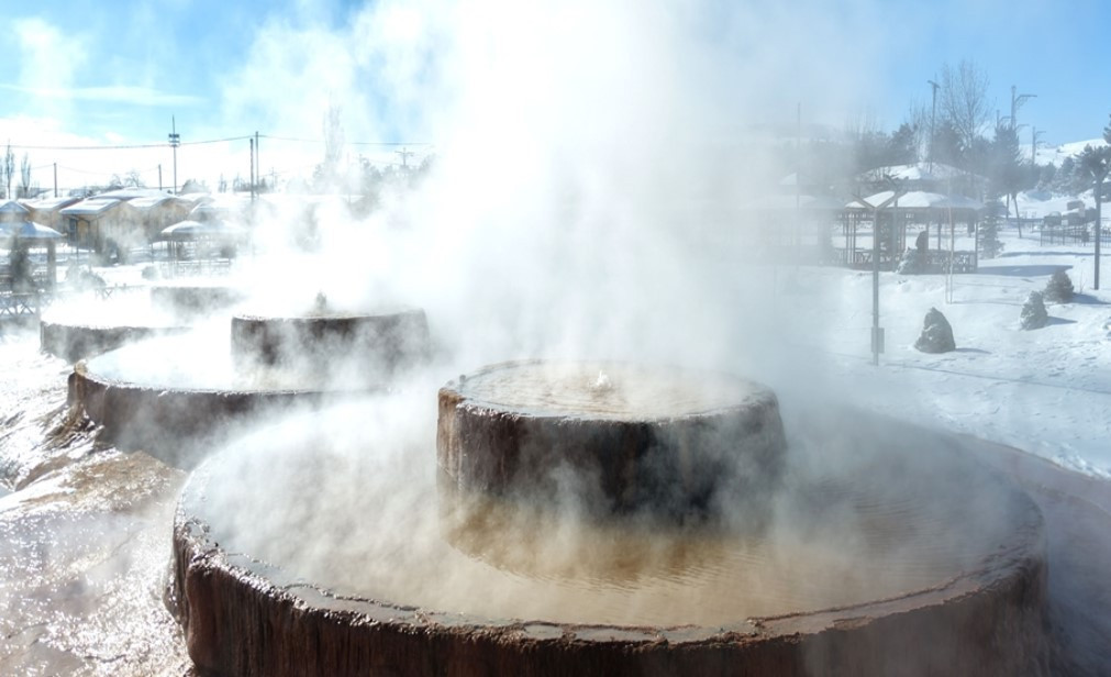 45 derecelik suyun anlık buza dönüştüğü nokta; Altınkale