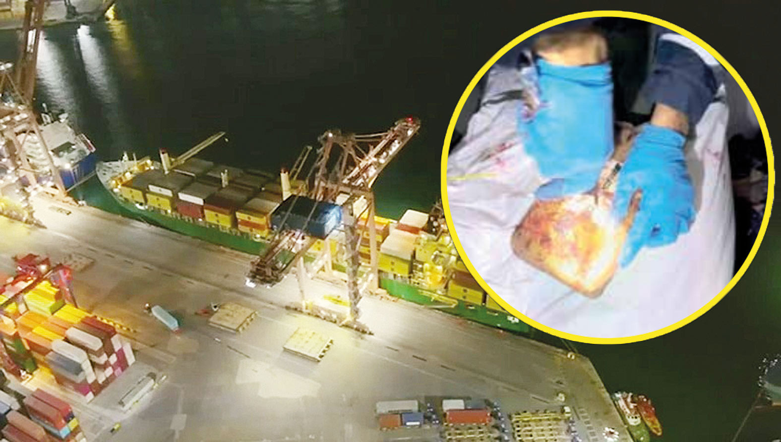 Yerfıstığının içinden kokain çıktı