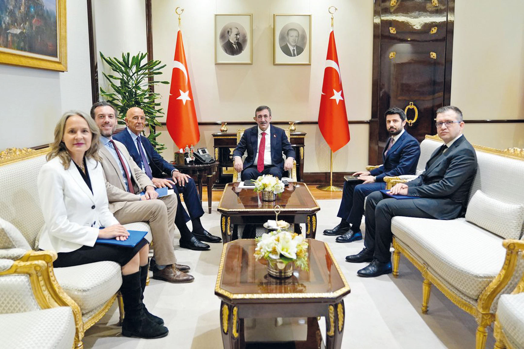 Beştepe’de Barrack’la CAATSA buluşması