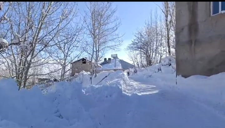  Kar kalınlığı 2 metreyi geçti