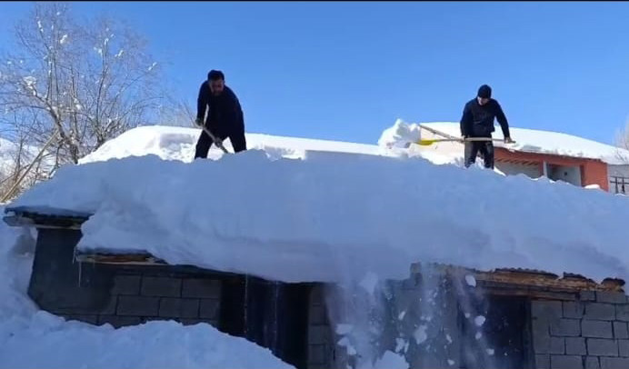  Kar kalınlığı 2 metreyi geçti