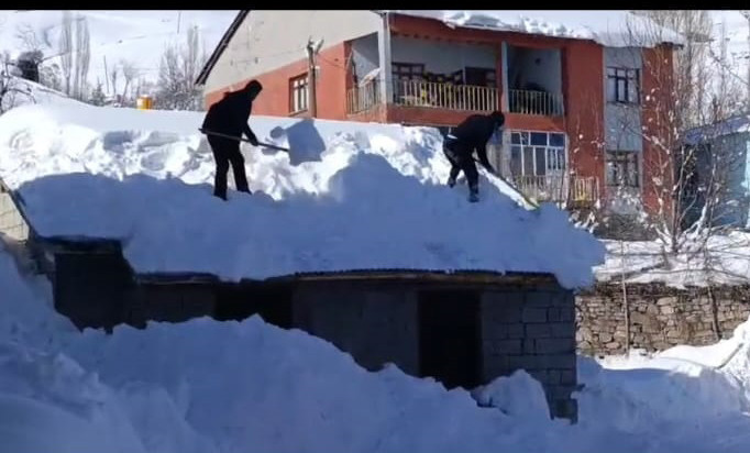  Kar kalınlığı 2 metreyi geçti