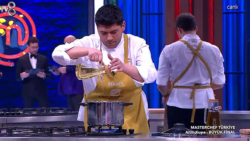 CANLI YAYINDA ŞEF TABAĞI HEYECANI