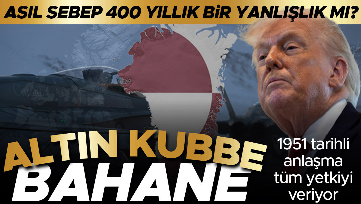Altın Kubbe bahane... 1951 tarihli anlaşma tüm yetkiyi veriyor | Asıl sebep 400 yıllık bir yanlışlık mı?