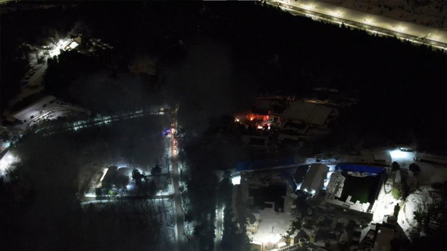 TRT'nin film platosunda yangın paniği