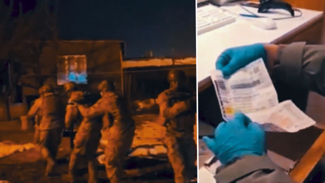 9 ilde suç örgütlerine yönelik operasyon: 89 şüpheli yakalandı