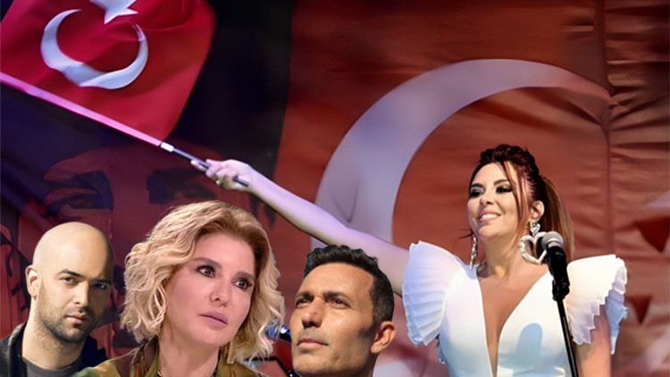 Ünlü isimlerden Türk bayrağına yapılan hain saldırıya tepki