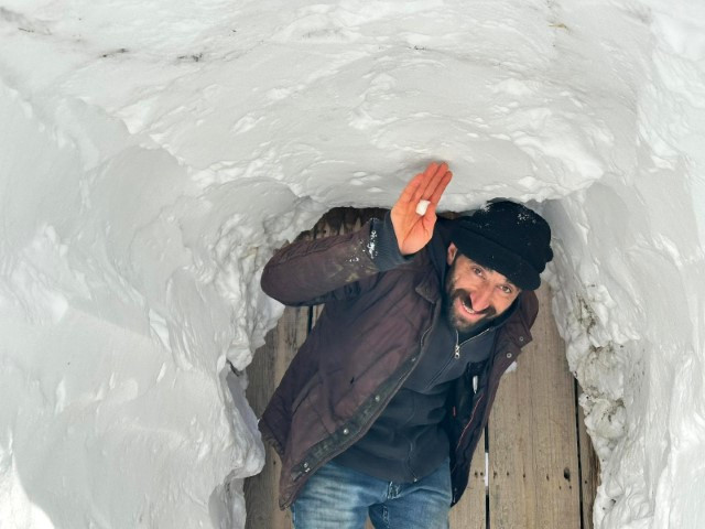  Burada kış çok zor geçiyor