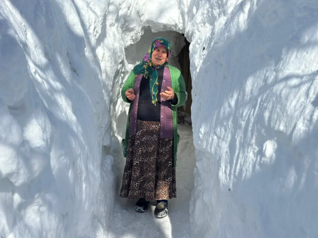  Burada kış çok zor geçiyor