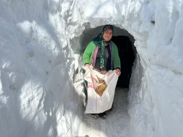  Burada kış çok zor geçiyor