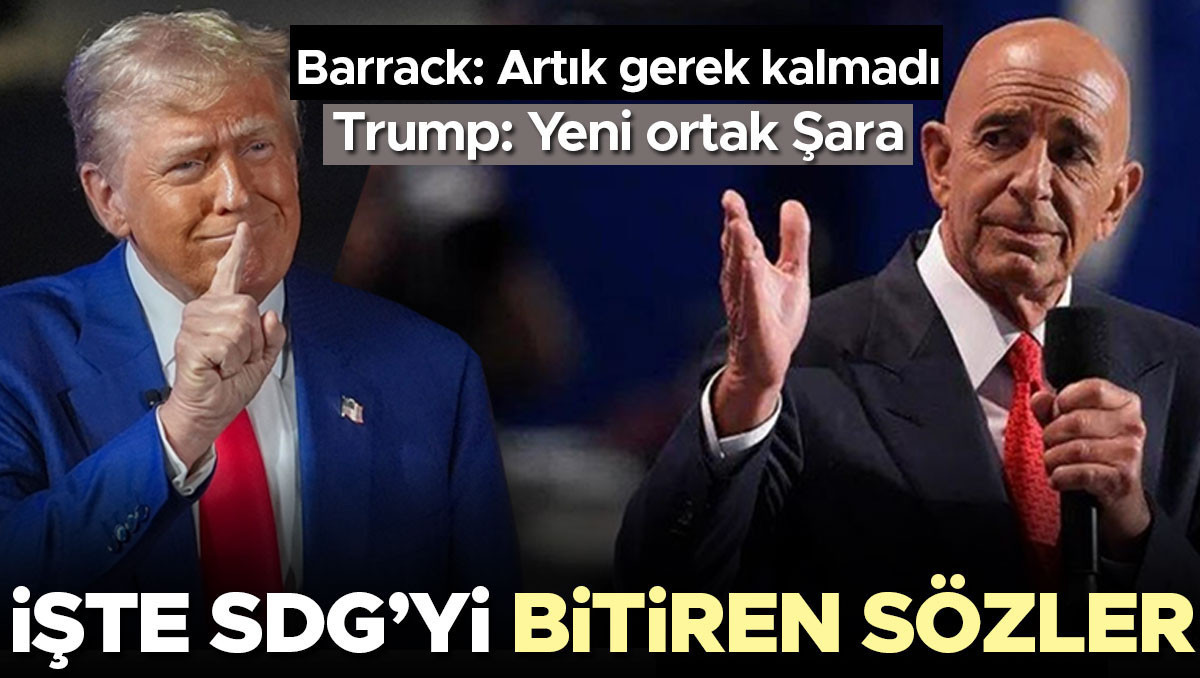 ABD Büyükelçisi açıkladı: SDG’nin raf ömrü bitti