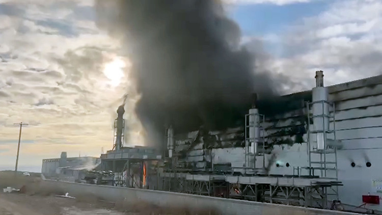 Afyonkarahisar'da enerji santralinde yangın