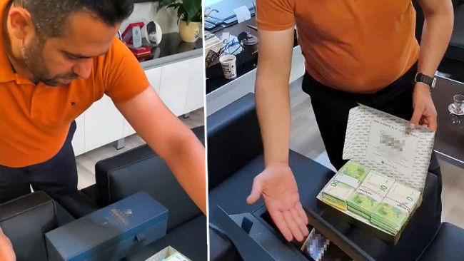 Baklava kutusunda 110 bin avro vermişti! Yeni ifadesi ortaya çıktı