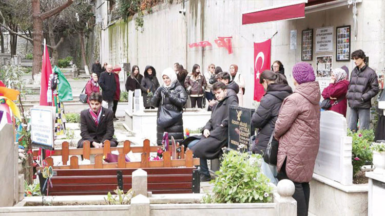 Minguzzi mezarı başında anıldı