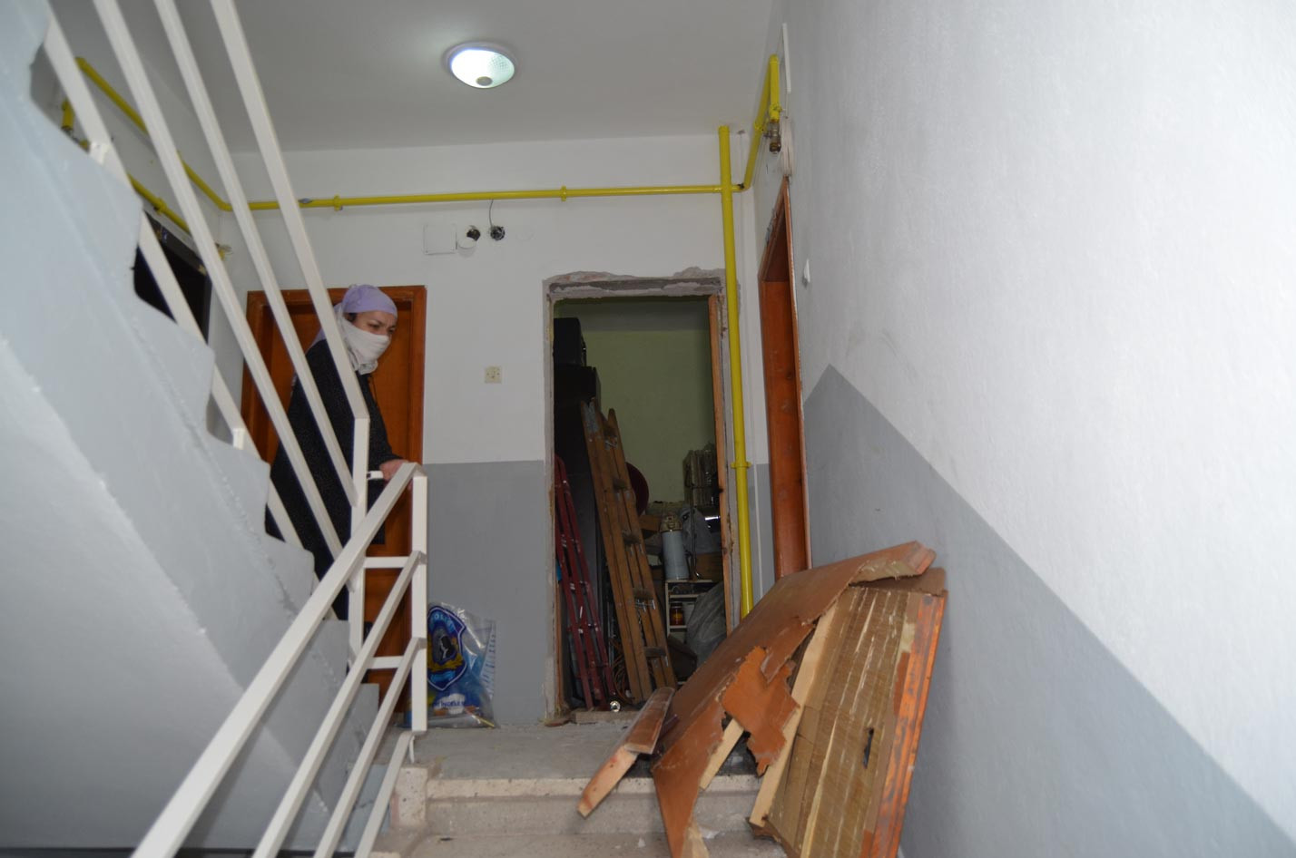 Aksaray'da doğalgaz patlaması: 2 yaralı