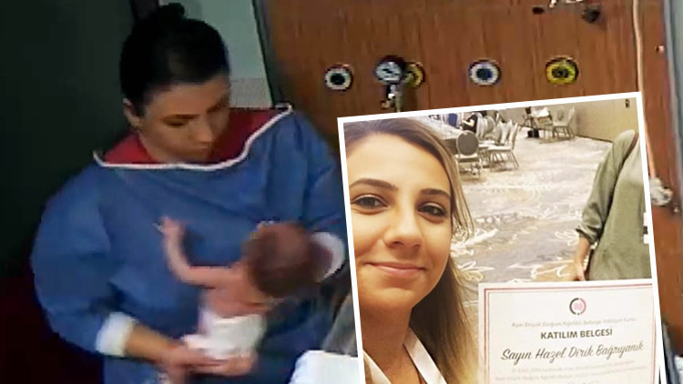 Cani hemşirenin başka vukuatı da ortaya çıktı: Bir bebeği daha darbetmiş