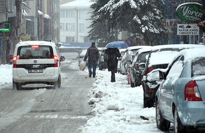  Kar kalınlığı 40 santimetreye ulaştı Memleket özlenen kışa kavuştu