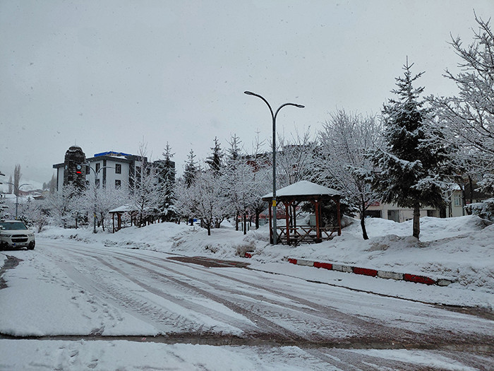  Kar kalınlığı 40 santimetreye ulaştı Memleket özlenen kışa kavuştu