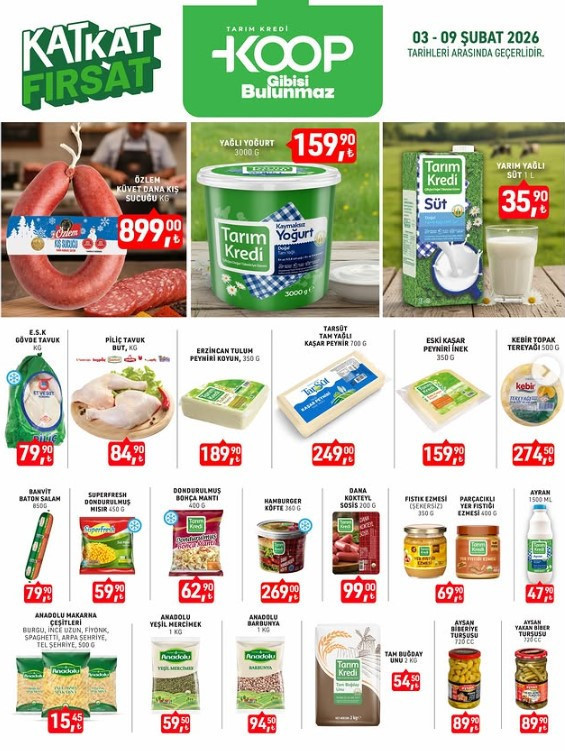 TARIM KOOPERATİFİ 3-9 ŞUBAT KATALOĞU