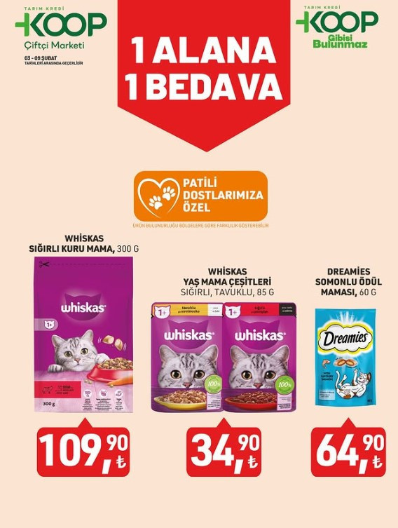 Patili dostlara özel