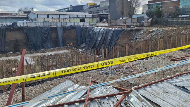 Ankara'da inşaatta göçük: 1 işçi hayatını kaybetti