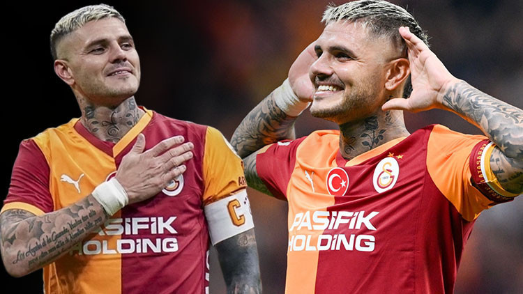 Mauro Icardi, Galatasaray tarihine geçti: Hagi'nin rekorunu kırdı!