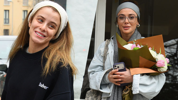 Arkadaşına çiçek aldı